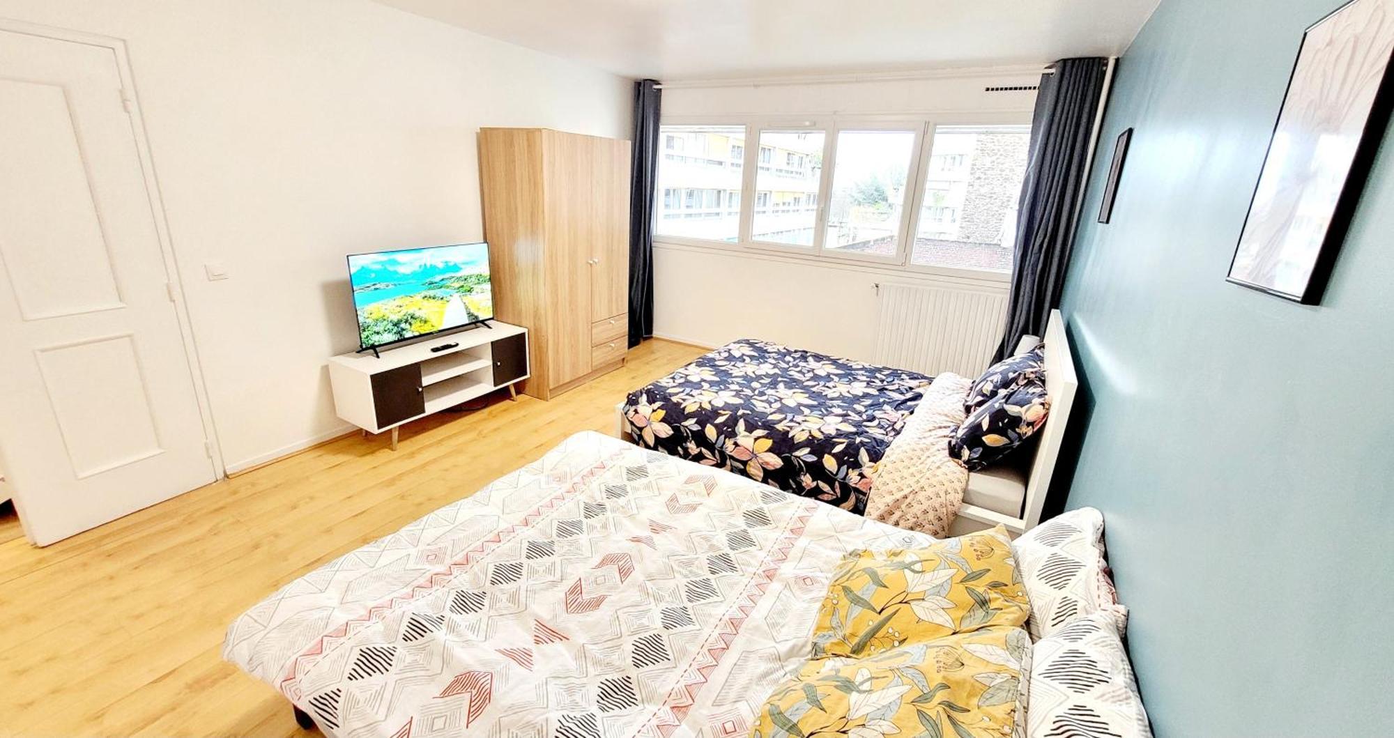 Appartement De 3 Chambres Ivry-sur-Seine Extérieur photo